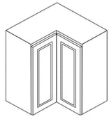 RELIABILT Parkstone 24-in W x 30-in H x 12-in D Espresso Diagonal Wall Fully Assembled Plywood Cabinet (Shaker Door Style)