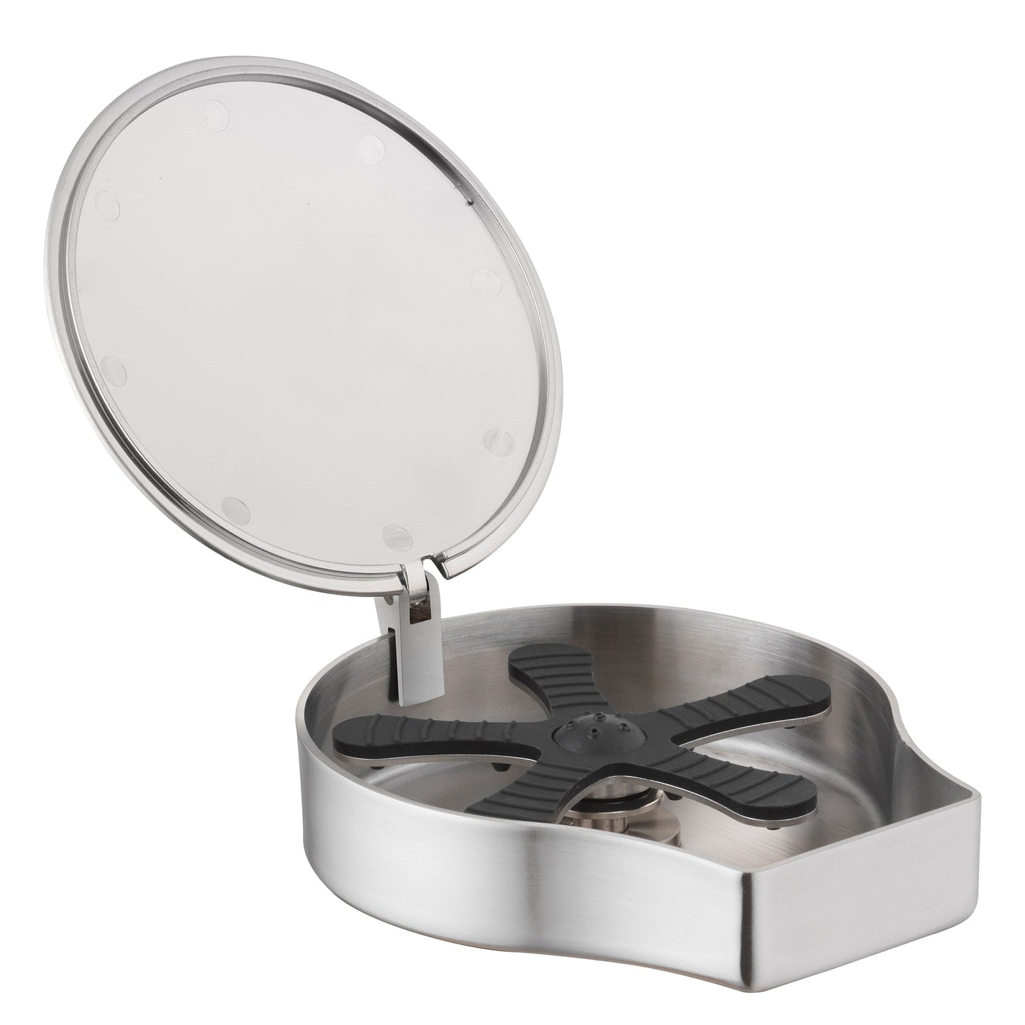 Project Source Stainless Steel Touchless Deck-mount Utility Faucet