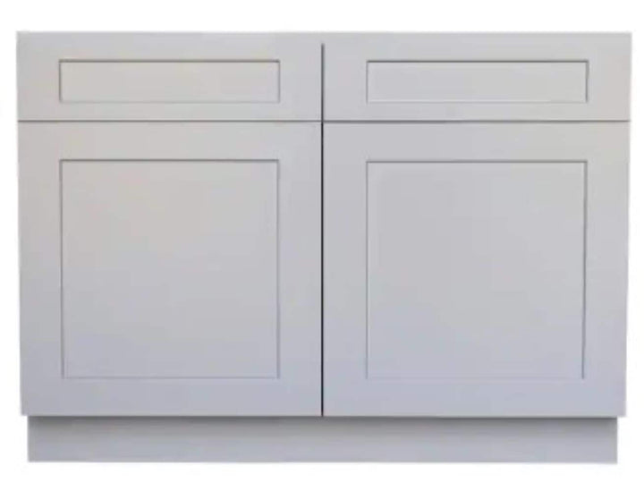RELIABILT Parkstone 33-in W x 34.5-in H x 24-in D Grey Blind 1-Drawer Base Fully Assembled Plywood Cabinet (Flat Panel Shaker Style)