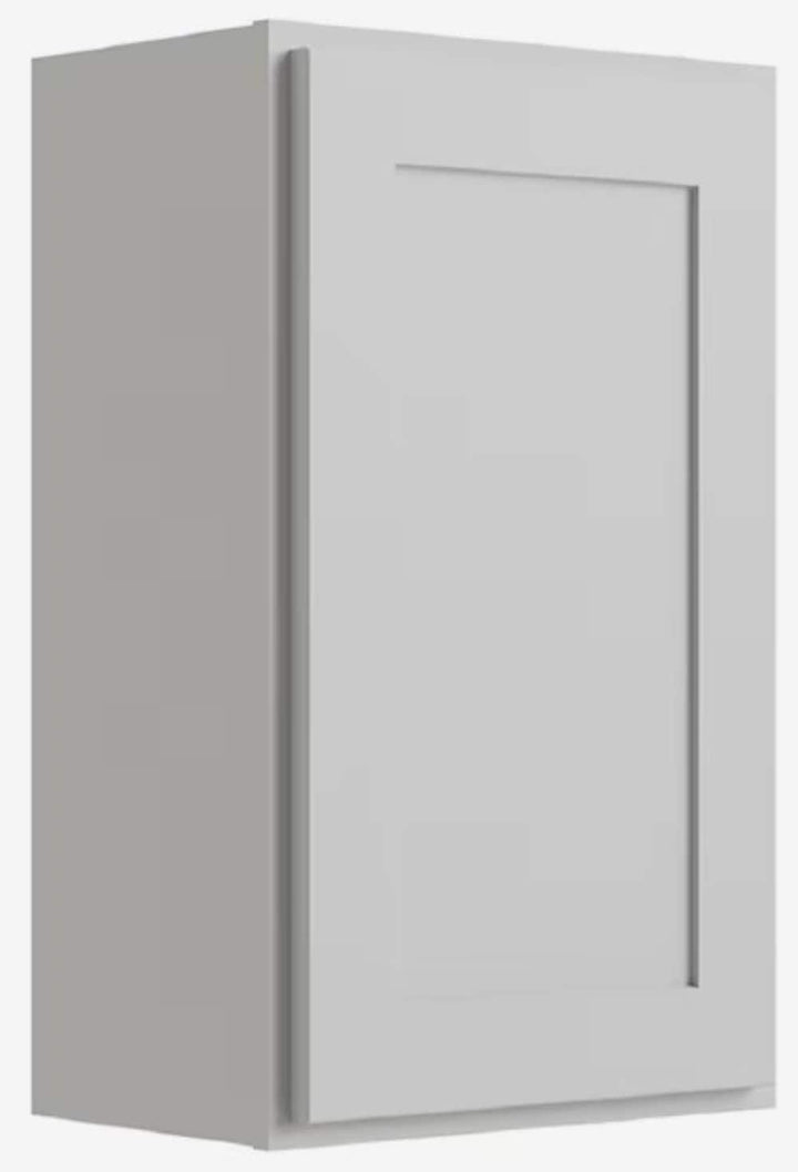 RELIABILT Parkstone 21-in W x 18-in H x 12-in D Grey Wall Fully Assembled Plywood Cabinet (Shaker Door Style)