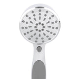 ActivTouch 9-Spray 3.7 in. Dual Wall Mount Fixed and Handheld Shower Head in Stainless