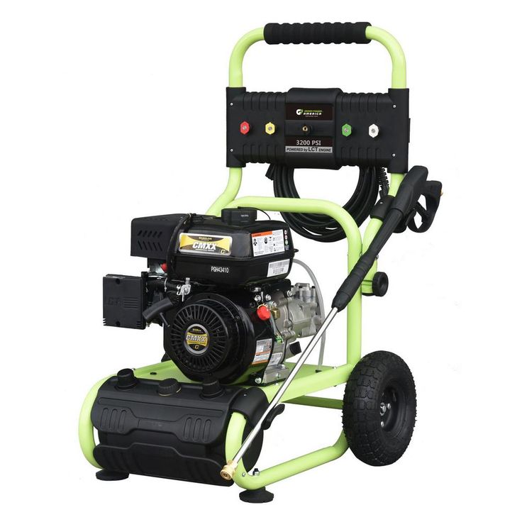 Green-Power 3200 psi 2.4 GPM Cam Pump Gas Pressure Washer Carb Compliant