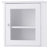 Forclover CH Medicine Cabinets 14-in x 20-in x 7-in White Bathroom Wall Cabinet