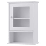 Forclover CH Medicine Cabinets 14-in x 20-in x 7-in White Bathroom Wall Cabinet