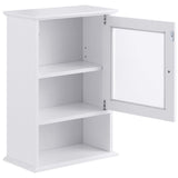Forclover CH Medicine Cabinets 14-in x 20-in x 7-in White Bathroom Wall Cabinet