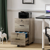 Winado Grey Oak 2-Drawer 15.75-in File Cabinet