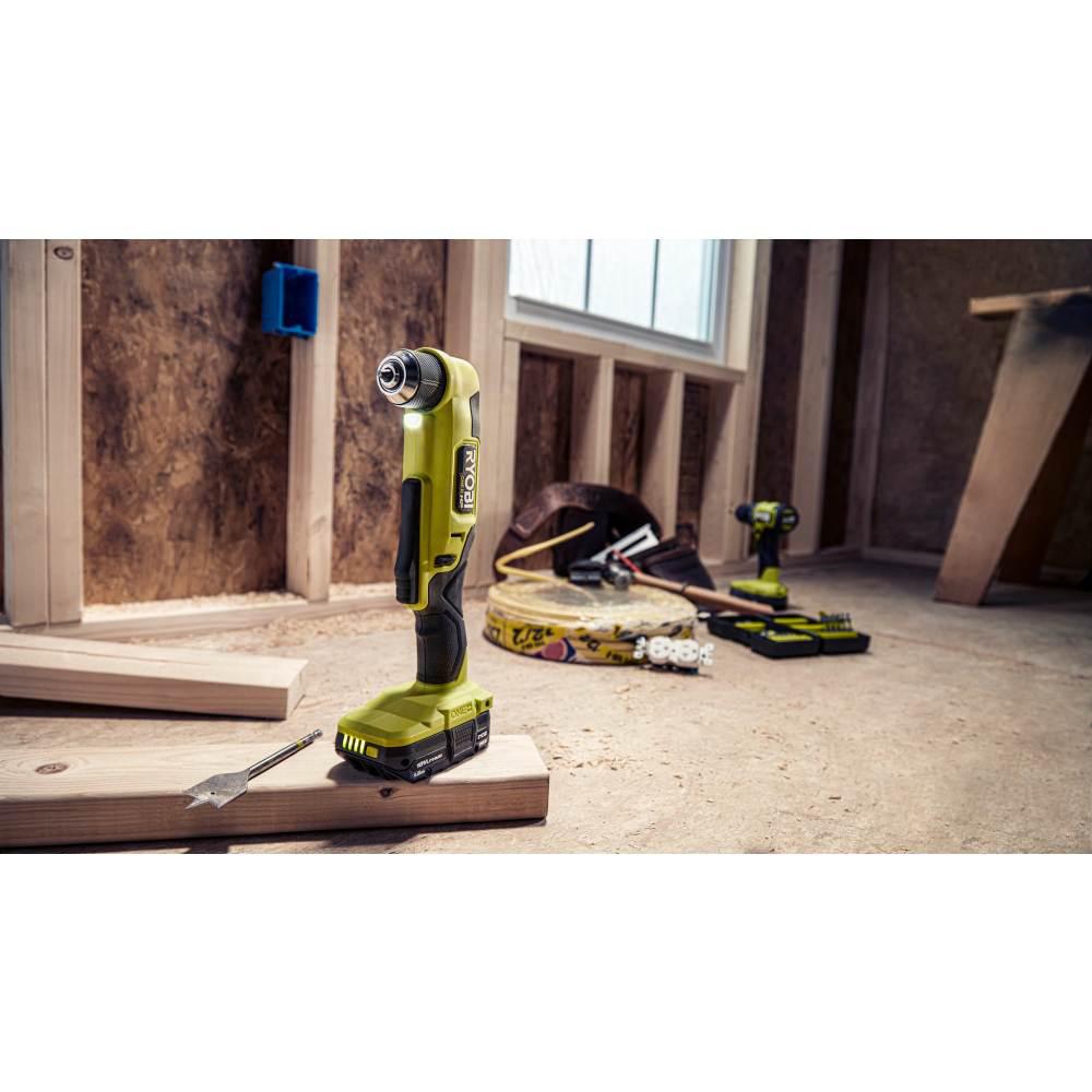 ONE+ HP 18V Brushless Cordless Compact 2-Tool Combo Kit with 3/8 in. Right Angle Drill and Cut-Off Tool (Tools Only) - Super Arbor