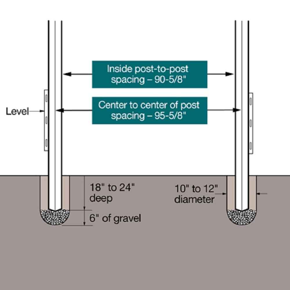 Outdoor Essentials Lakewood 8-ft H x 5-in W Tan Vinyl End Fence Post (Unassembled)