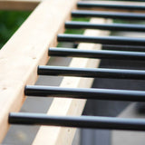 Nuvo Iron 0.75-in x 0.75-in Black Plastic Baluster Connector (20-Pack)