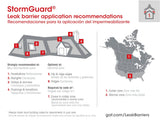 GAF StormGuard 36-in x 66-ft (200-sq ft) Polypropylene Peel & Stick Roof Underlayment