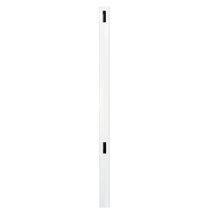 Outdoor Essentials Woodbridge 6-ft H x 5-in W White Vinyl Corner Fence Post (Assembled)