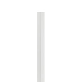 Outdoor Essentials PicketLock 6-ft H x 4-in W White Vinyl Blank Fence Post (Unassembled)