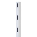 Outdoor Essentials Ranch 3-Rail 7-ft H x 5-in W White Vinyl End Fence Post (Unassembled)