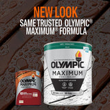 Olympic Maximum 5 gal. Stonehedge Solid Color Exterior Stain and Sealant in One - Super Arbor