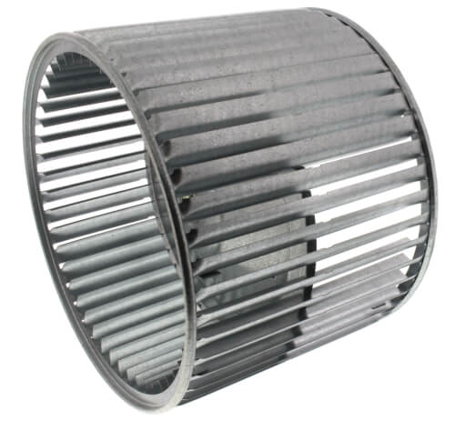 Nordyne 667037R blower wheel - front view (Product Type: Blower Wheel)