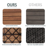 Maocao Hoom 12-in x 12-in Brown Prefinished Pressure Treated Wood Deck Tile (10-sq ft)