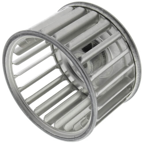 Nordyne 667353R blower wheel - front view (Product Type: Blower Wheel)