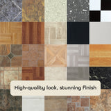 Achim Sterling Ash Grey Wood 12-in x 12-in Peel-and-Stick Vinyl Tile Flooring, 45-sq ft Carton