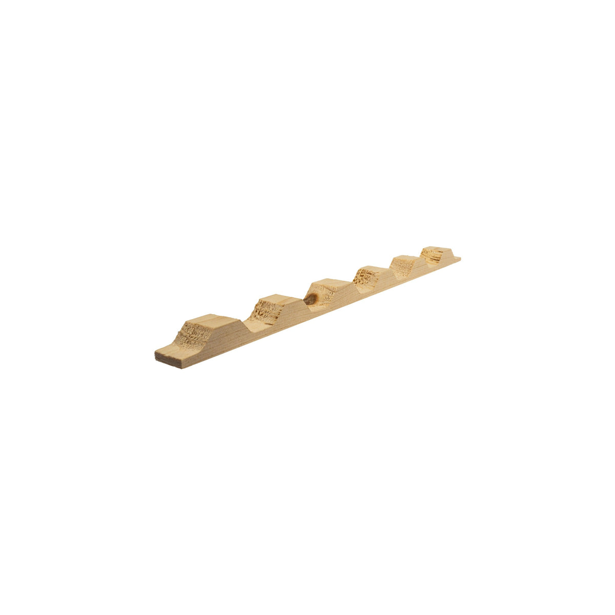 Tuftex Wood Solid Roof Panel Closure Strip, 6-ft, 5-Pack