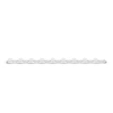 Tuftex Plastic Closure Strips, 6-Pack, Cross-Link Polyethylene Vented Roof Panel Closure Strips, 2-ft