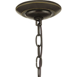 Progress Lighting Bravo 9-Light Antique Bronze Transitional Chandelier