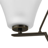 Progress Lighting Bravo 9-Light Antique Bronze Transitional Chandelier