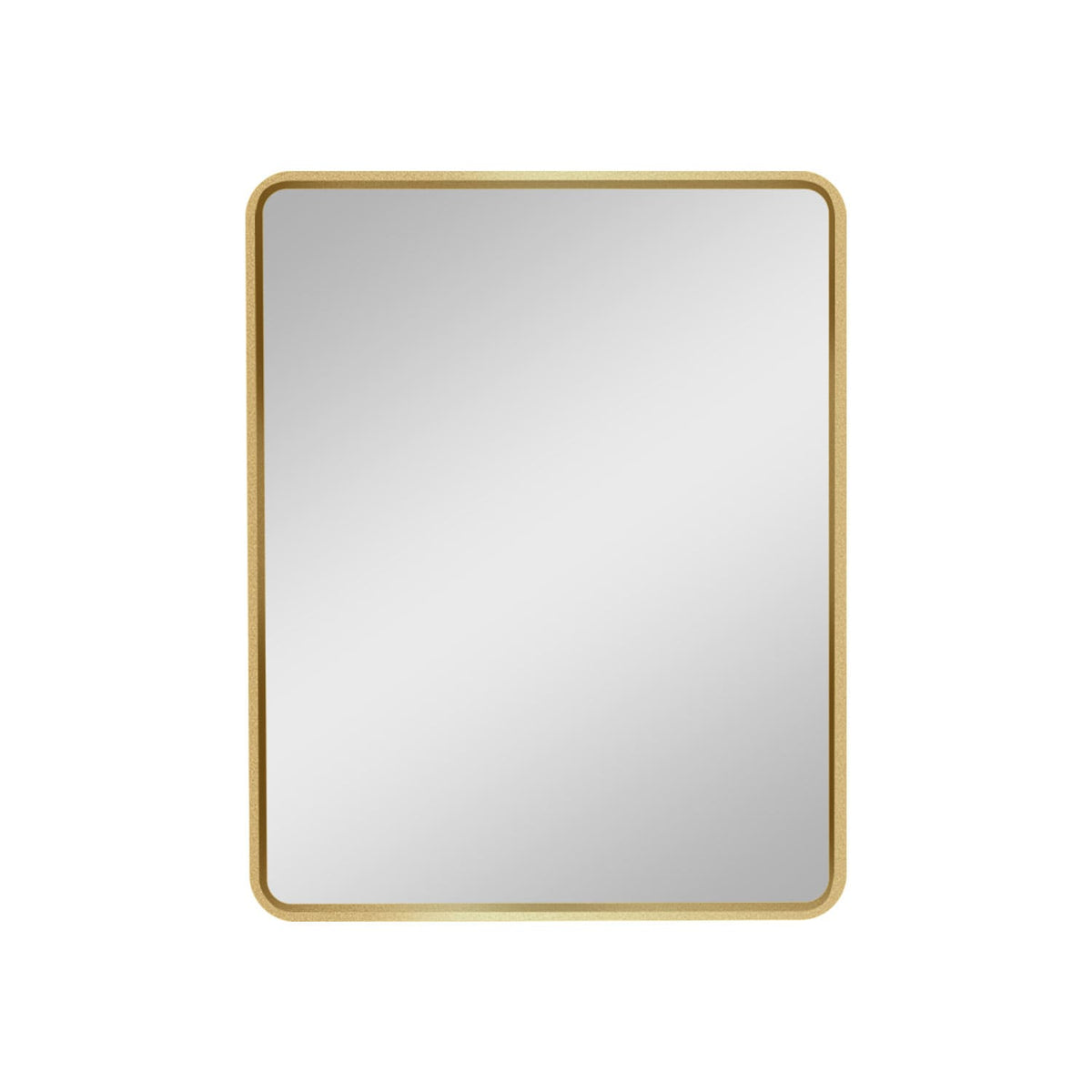 AAZJ 20-in x 28-in Surface/Recessed Mount Gold Mirrored Soft Close Medicine Cabinet