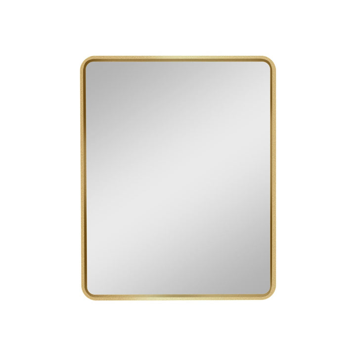 AAZJ 20-in x 28-in Surface/Recessed Mount Gold Mirrored Soft Close Medicine Cabinet