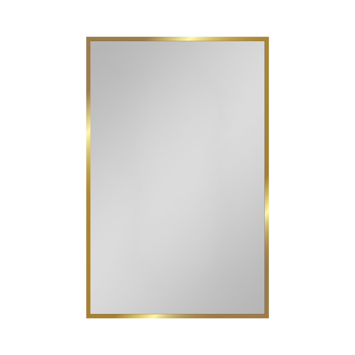 AAZJ 16-in x 28-in Surface/Recessed Mount White Mirrored Soft Close Medicine Cabinet