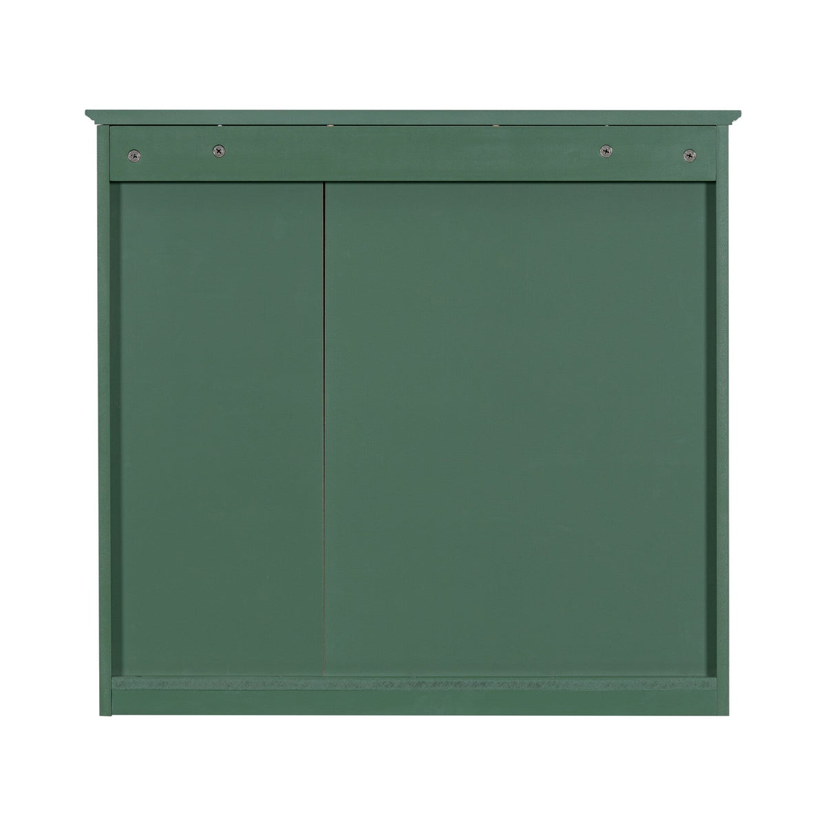 AAZJ 30-in x 28-in Surface Mount Green Mirrored Soft Close Medicine Cabinet