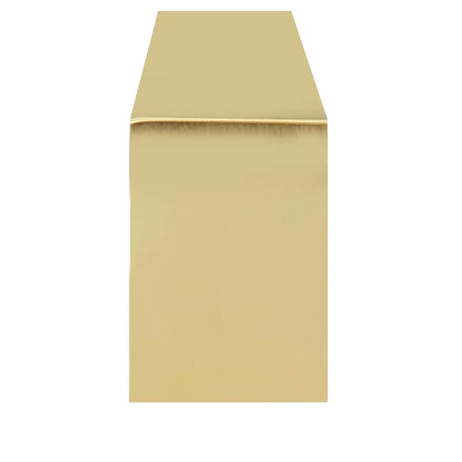 Laurey Metro 6-5/16-in (160mm) Center to Center Satin Brass Dual Mount Rectangular Handle Drawer Pull