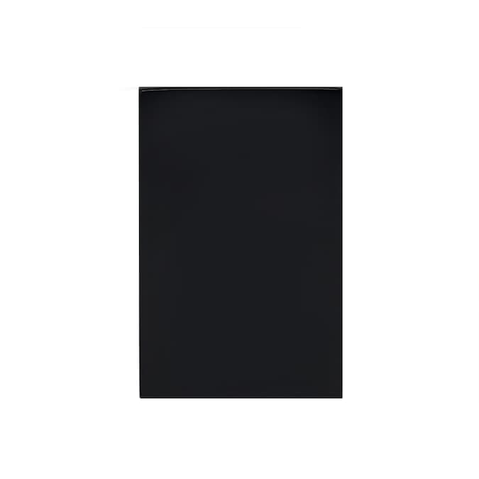 Laurey Metro 10-1/16-in (256mm) Center to Center Matte Black Dual Mount Rectangular Handle Drawer Pull