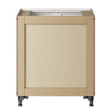 Whalen CLICK-IT Enfield 30-in W x 34.5-in H x 24-in D Classic White Birch Base Ready To Assemble Plywood Cabinet (Raised Panel Shaker Door Style)