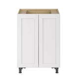 Whalen CLICK-IT Enfield 24-in W x 34.5-in H x 24-in D Classic White Birch Base Ready To Assemble Plywood Cabinet (Raised Panel Shaker Door Style)