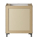 Whalen CLICK-IT Enfield 30-in W x 34.5-in H x 24-in D Classic White Birch 2-Drawer Base Ready To Assemble Plywood Cabinet (Raised Panel Style)