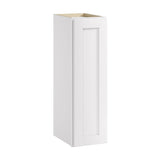 Whalen CLICK-IT Enfield 9-in W x 30-in H x 12-in D Classic White Birch Wall Ready To Assemble Plywood Cabinet (Raised Panel Shaker Door Style)