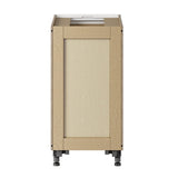 Whalen CLICK-IT Enfield 18-in W x 34.5-in H x 24-in D Classic White Birch 3-Drawer Base Ready To Assemble Plywood Cabinet (Raised Panel Style)