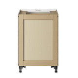 Whalen CLICK-IT Enfield 24-in W x 34.5-in H x 24-in D Classic White Birch 3-Drawer Base Ready To Assemble Plywood Cabinet (Raised Panel Style)