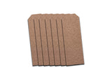 Natures Composites Composite Fence and Gate Picket - Dog Ear - Timber Brown - 3/8in. x 5in. x 5 3/4ft. (7-Pack)