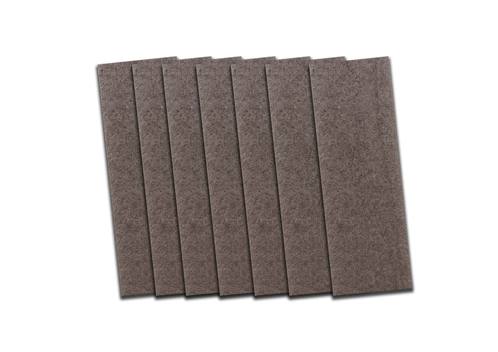 Natures Composites Composite Fence and Gate Picket - Square Top - Rosewood (Brown) - 3/8in. x 5in. x 5 3/4ft. (7-Pack)