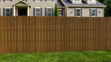 Natures Composites Composite Fence and Gate Picket - Dog Ear - Rosewood (Brown) - 3/8in. x 3.5in. x 5 3/4ft. (10-Pack)