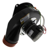 Packard 66781 inducer motor - side view (Voltage: 115V; RPM: 3000)