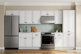 Whalen CLICK-IT Enfield 18-in W x 34.5-in H x 24-in D Classic White Birch 1-Drawer Base Ready To Assemble Plywood Cabinet (Raised Panel Shaker Style)