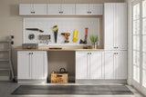 Whalen CLICK-IT Enfield 30-in W x 34.5-in H x 24-in D Classic White Birch Base Ready To Assemble Plywood Cabinet (Raised Panel Shaker Door Style)