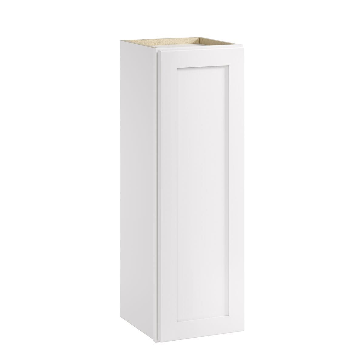 Whalen CLICK-IT Enfield 12-in W x 36-in H x 12-in D Classic White Birch Wall Ready To Assemble Plywood Cabinet (Raised Panel Shaker Door Style)