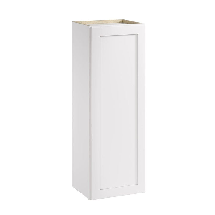 Whalen CLICK-IT Enfield 15-in W x 42-in H x 12-in D Classic White Birch Wall Ready To Assemble Plywood Cabinet (Raised Panel Shaker Door Style)