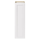 Whalen CLICK-IT Enfield 12-in W x 42-in H x 12-in D Classic White Birch Wall Ready To Assemble Plywood Cabinet (Raised Panel Shaker Door Style)