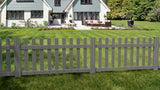Natures Composites Composite Fence and Gate Picket - Dog Ear - Slate Grey - 3/8in. x 5in. x 5 3/4ft. (7-Pack)