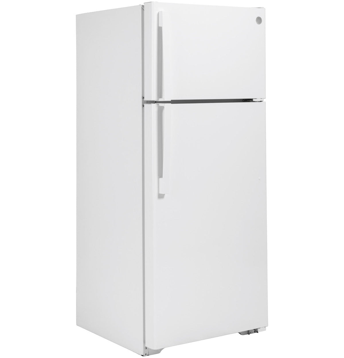 GE 17.5 cu. ft. Top Freezer Refrigerator in White, GTS18HGNRWW
