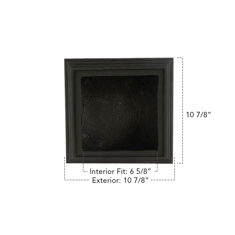 Deckorators 8-in x 8-in Copper Cast Stone Deck Post Cap
